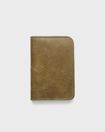 ENTHU, THE CARD WALLET [Full grain Italian Leather]