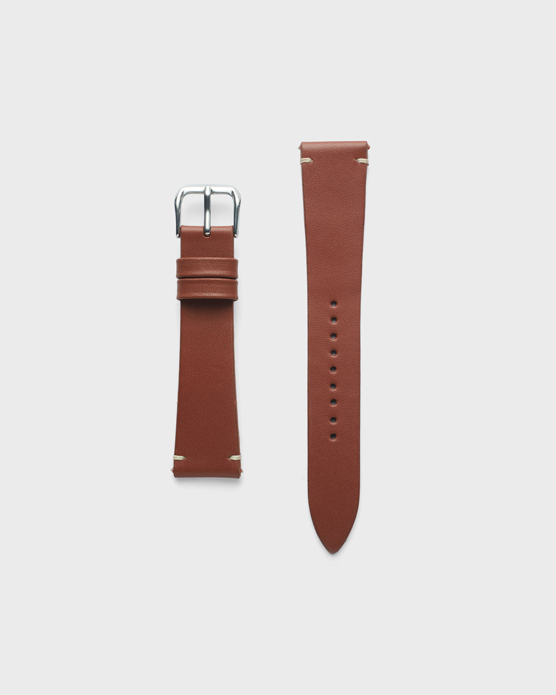 INTRO STRAP - FOR QUARTZ, MECHANICAL & SMART WATCHES [Duo Stitch in Fine Indian Leather] My Store