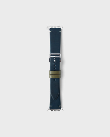 INTRO STRAP - FOR APPLE WATCHES [Duo Stitch in Fine Indian Leather]