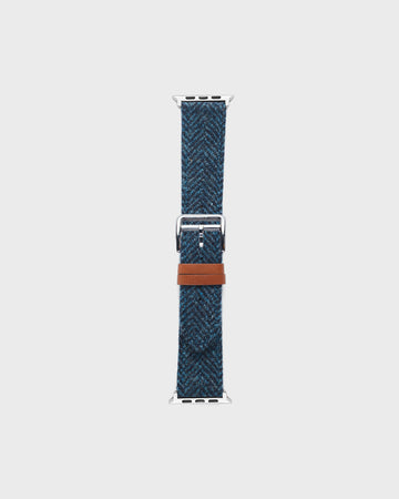 EMBRACE STRAP - FOR APPLE WATCHES [Parade Stitch in Harris Tweed]