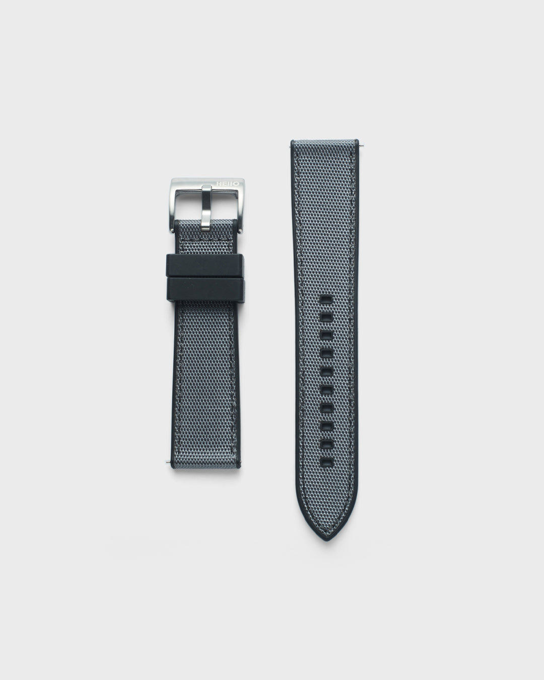 MATE STRAP - FOR QUARTZ, MECHANICAL & SMART WATCHES [Parade Stitch in Sailcloth & FKM Rubber] My Store